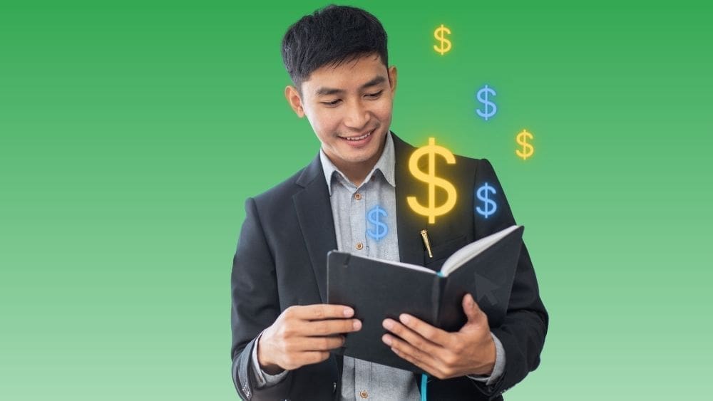 Businessman reading Beginner's Guide to PPC Advertising