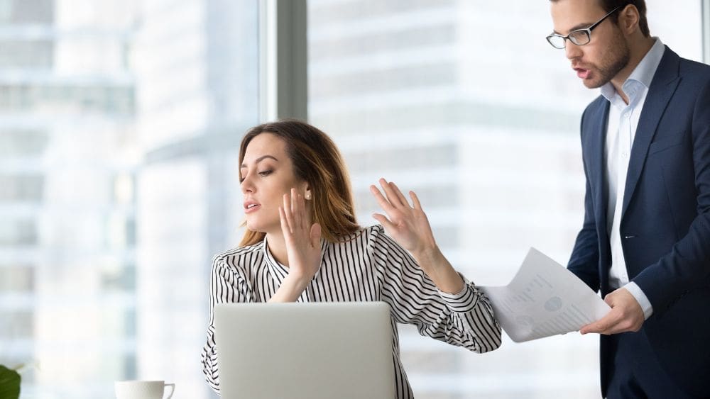 9 Signs Your PPC Agency Understands Your Business - A woman turning away from a man