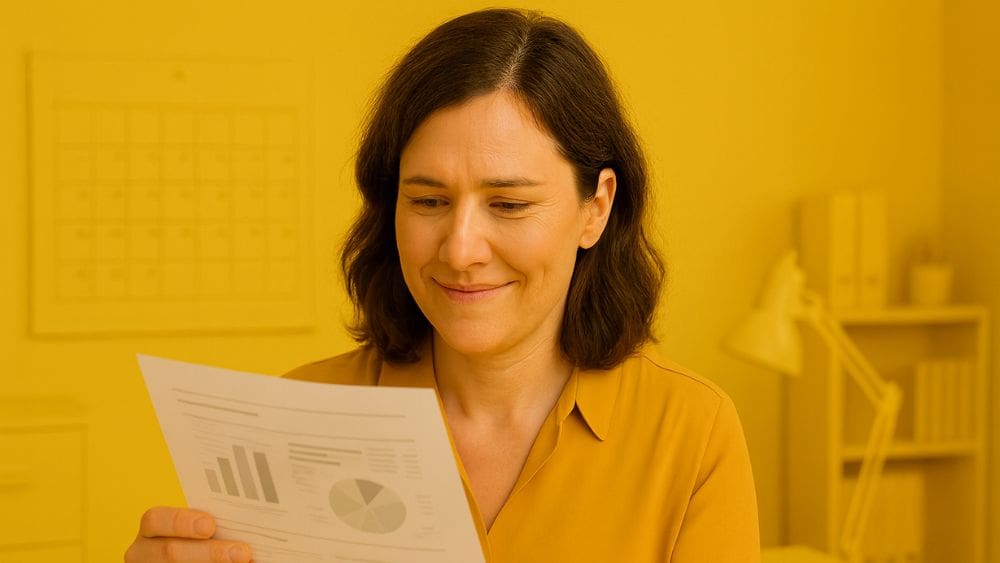 What a Good PPC Agency Relationship Looks Like 6 Months In - Woman reviewing metrics